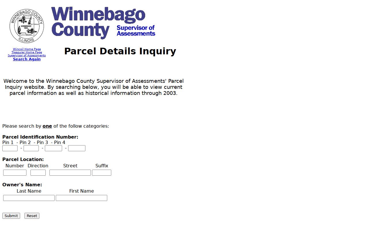 Rockford residents directory assessment search