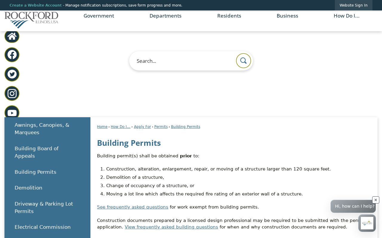 Rockford neighbors building permit guidance