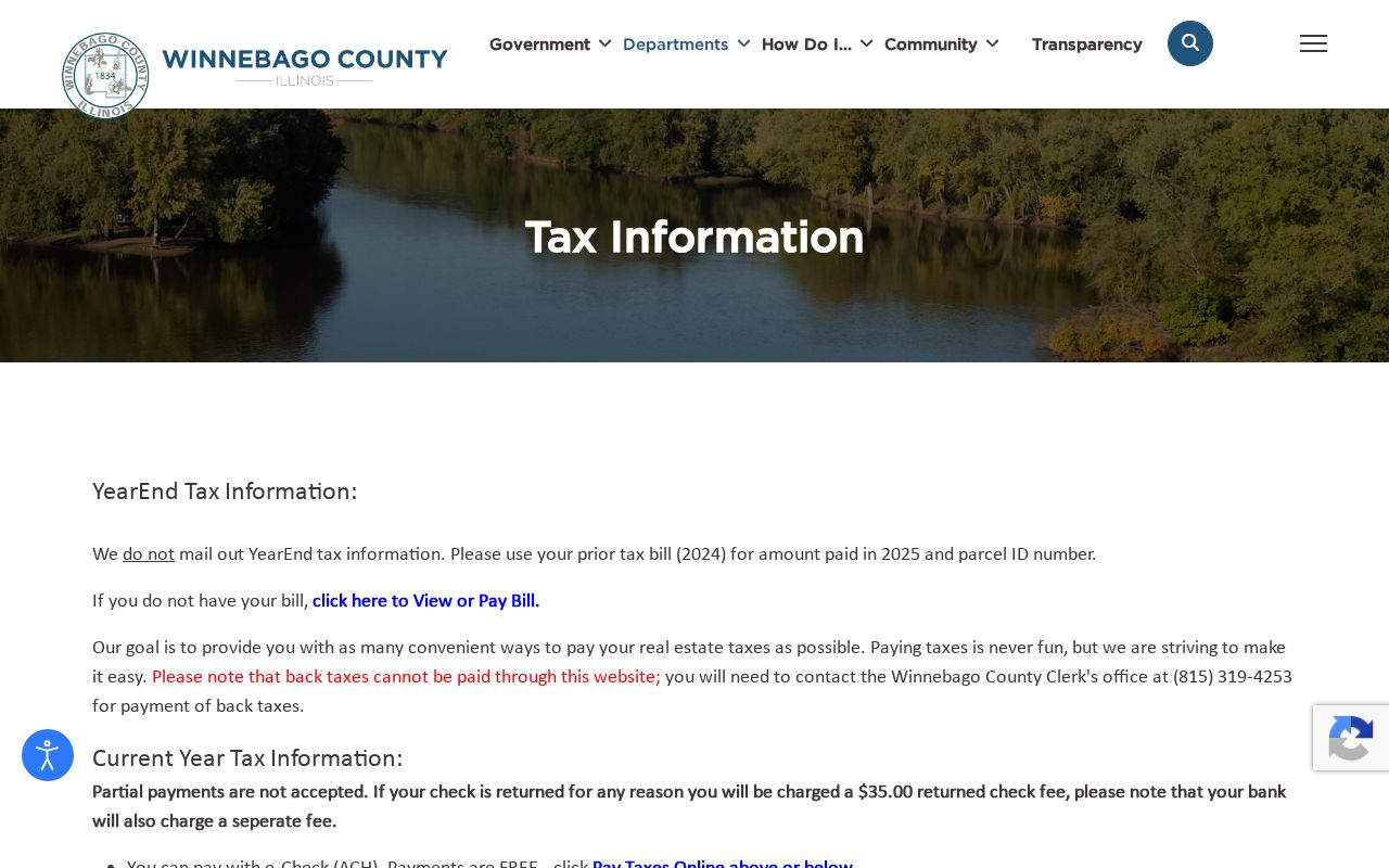 Rockford street directory county parcel tax information