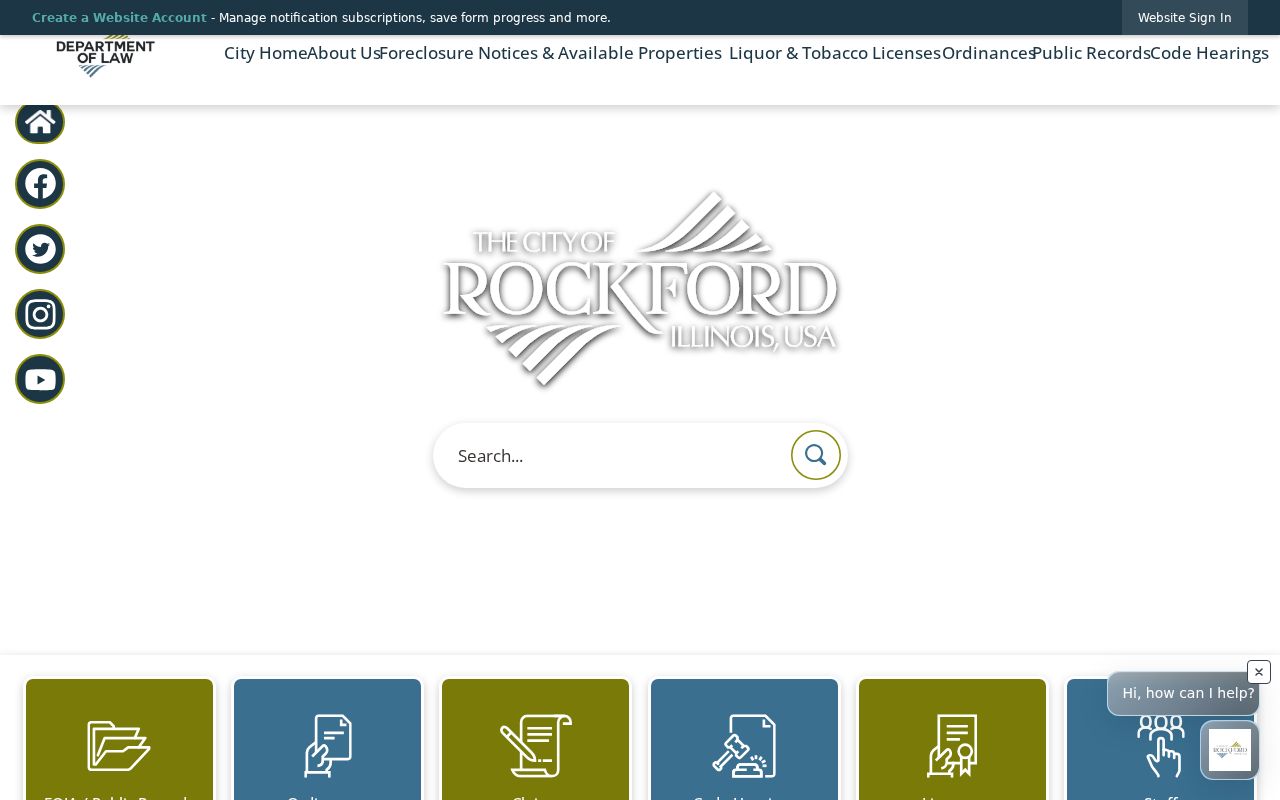 Rockford street directory code hearings by address